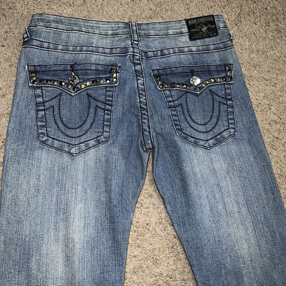 True Religion Billy Jeans Women 30x32 Blue Bootcut Low Rise W1020760M